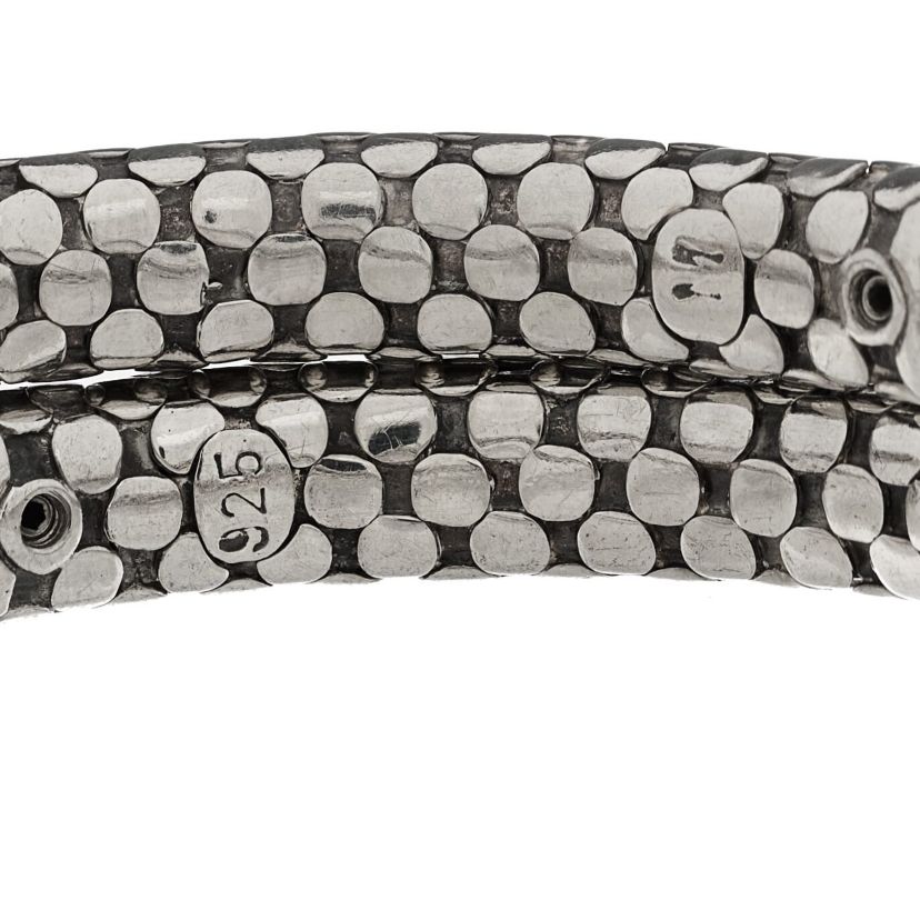 John Hardy Sterling Silver Dot Coil Bracelet -FINAL SALE NO RETURNS