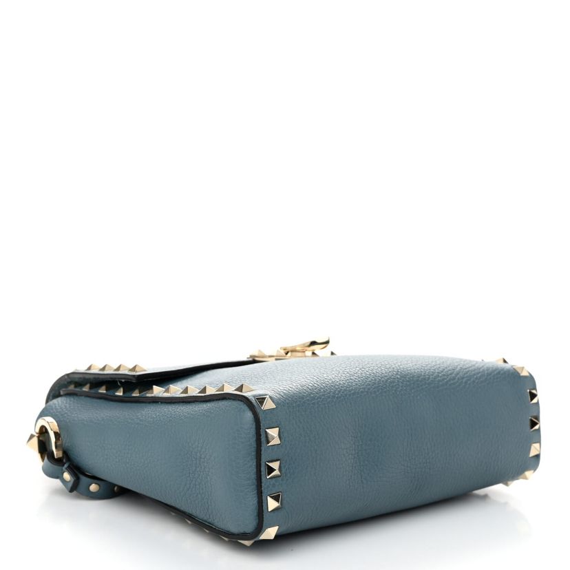 Valentino Rockstud Flip Lock Flap Messenger Bag -FINAL SALE NO RETURNS