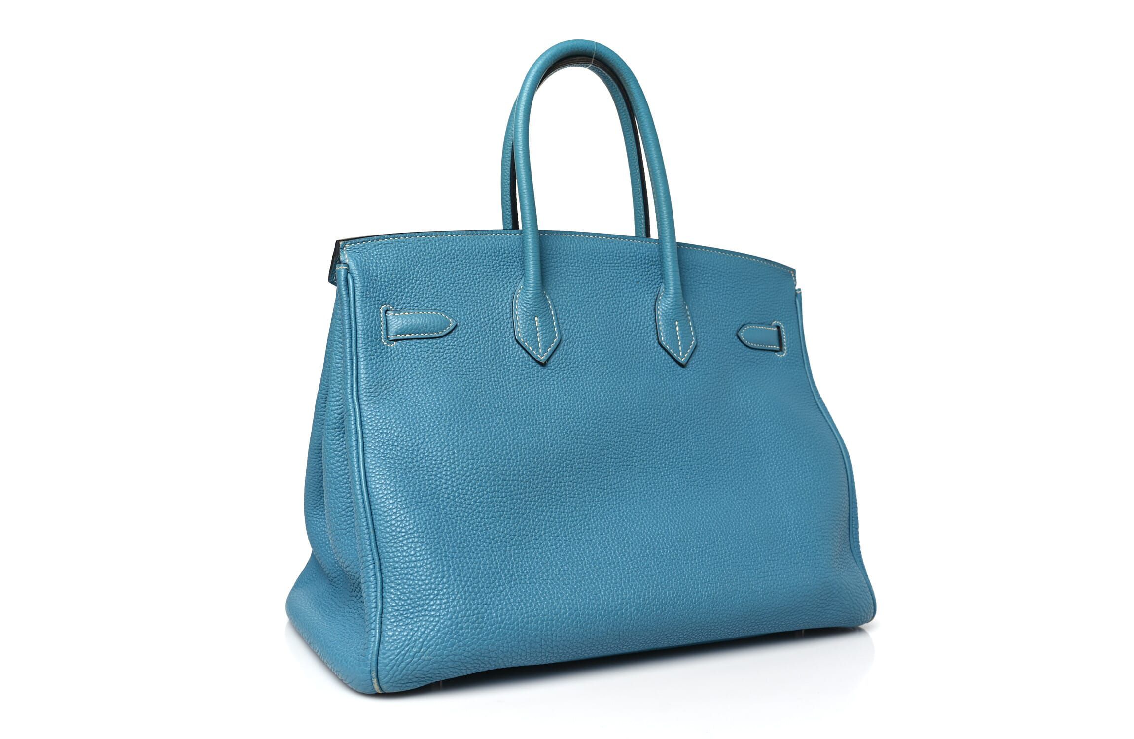Hermes Togo BIRKIN 35 Blue Jean -FINAL SALE NO RETURNS