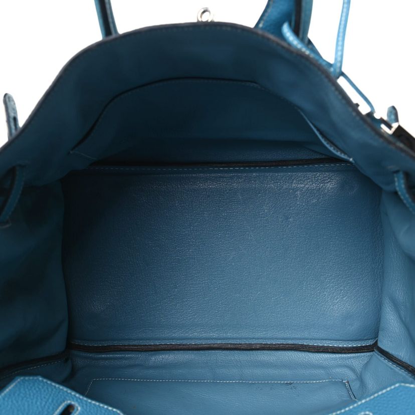 Hermes Togo BIRKIN 35 Blue Jean -FINAL SALE NO RETURNS