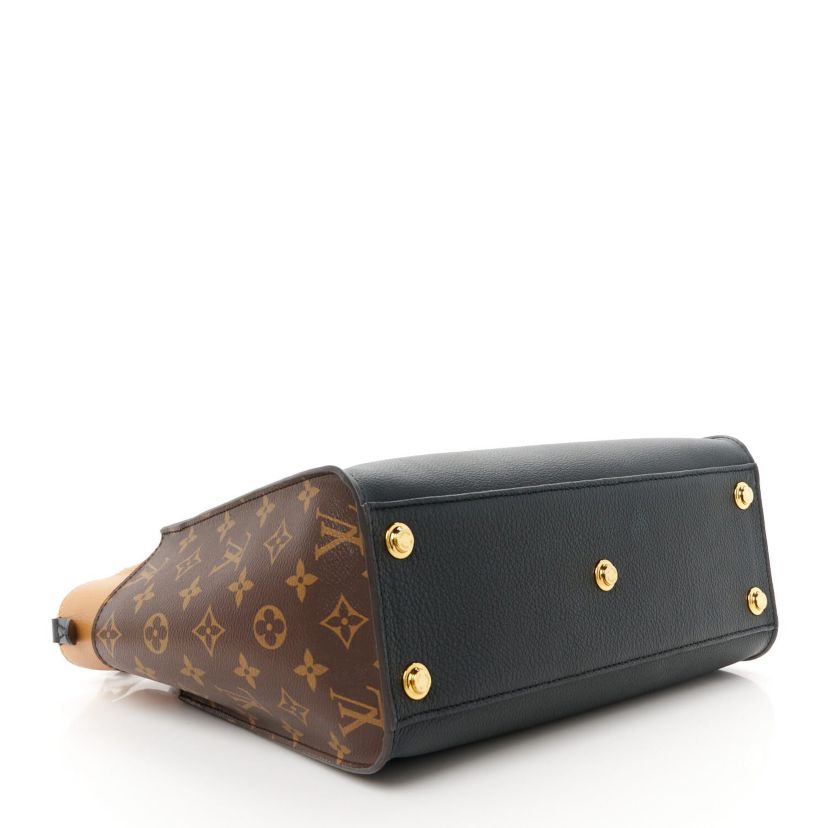 Louis Vuitton Calfskin Monogram On My Side Greige -FINAL SALE NO RETURNS