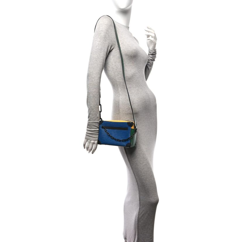 Louis Vuitton Epi Mini Soft Trunk Toledo Castillan Borneo Tassil -FINAL SALE NO RETURNS