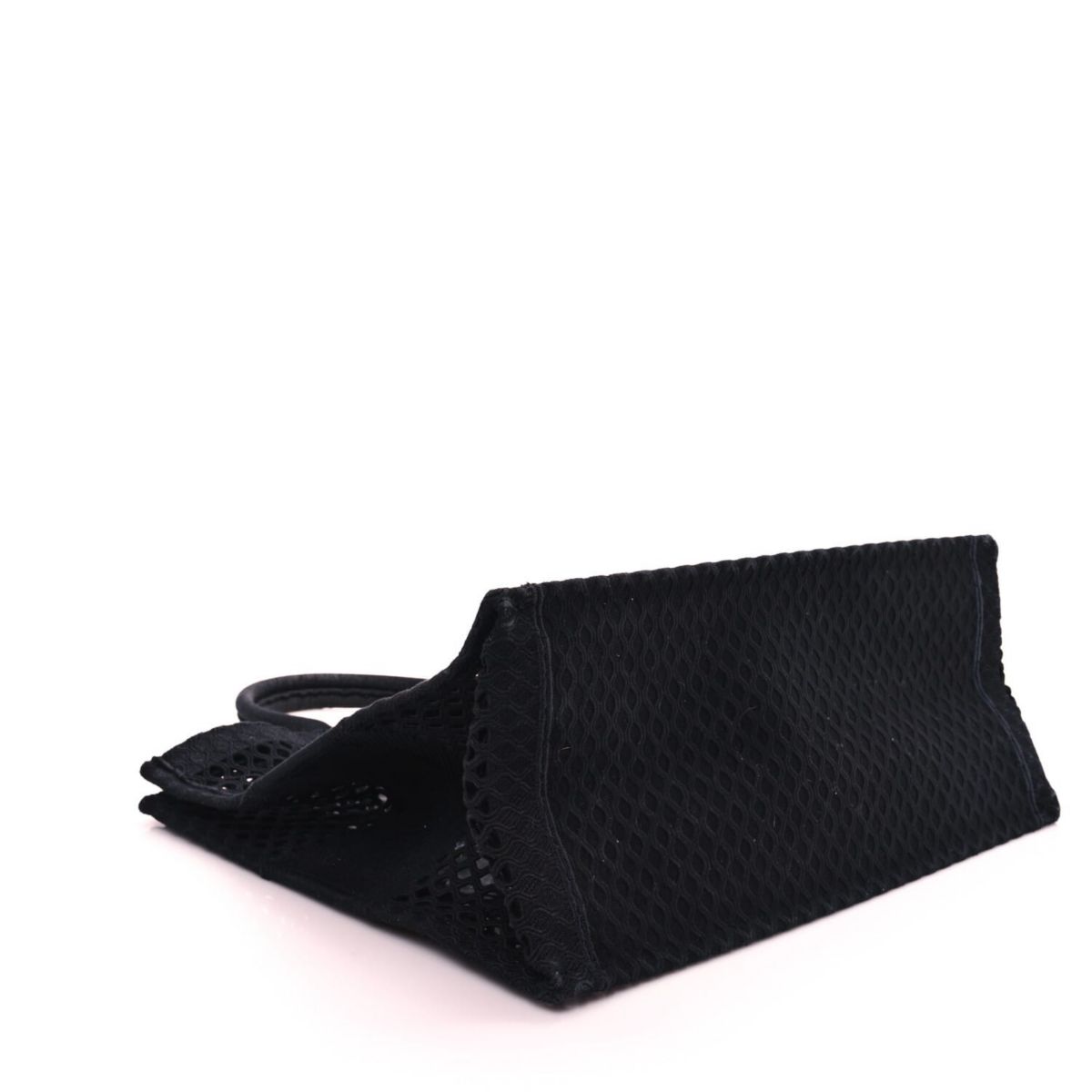 Dior Mesh Embroidered Book Tote Black -FINAL SALE NO RETURNS