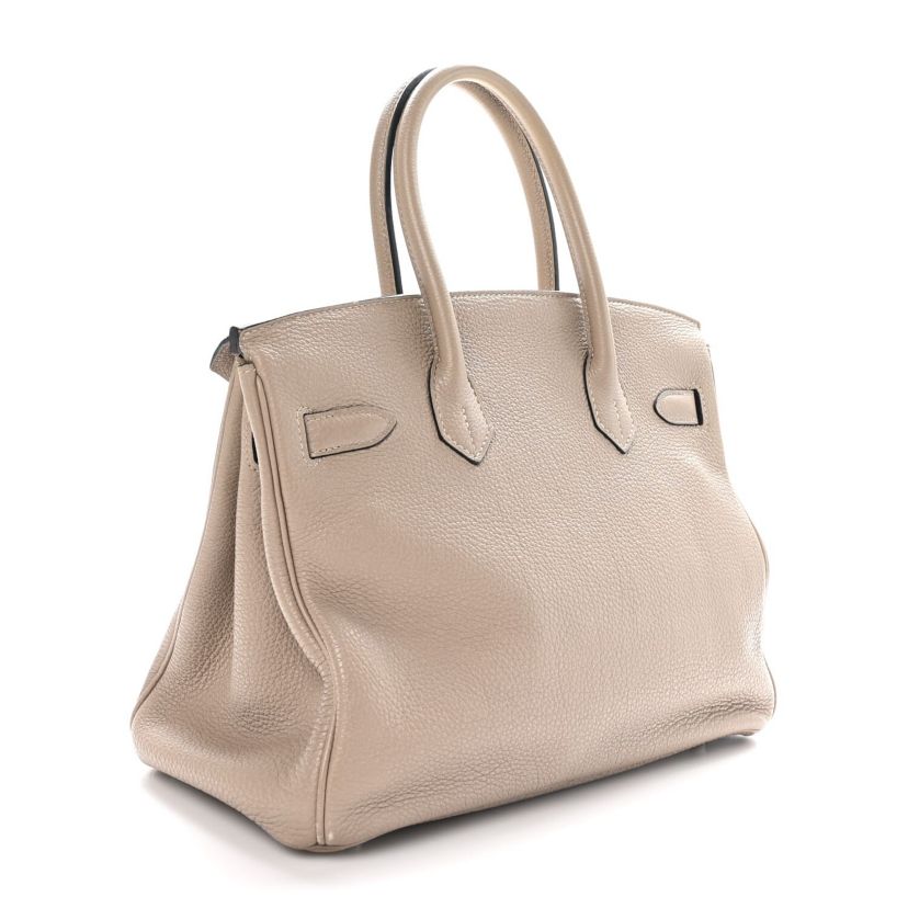 Hermes Togo BIRKIN 30 Gris Tourterelle -FINAL SALE NO RETURNS