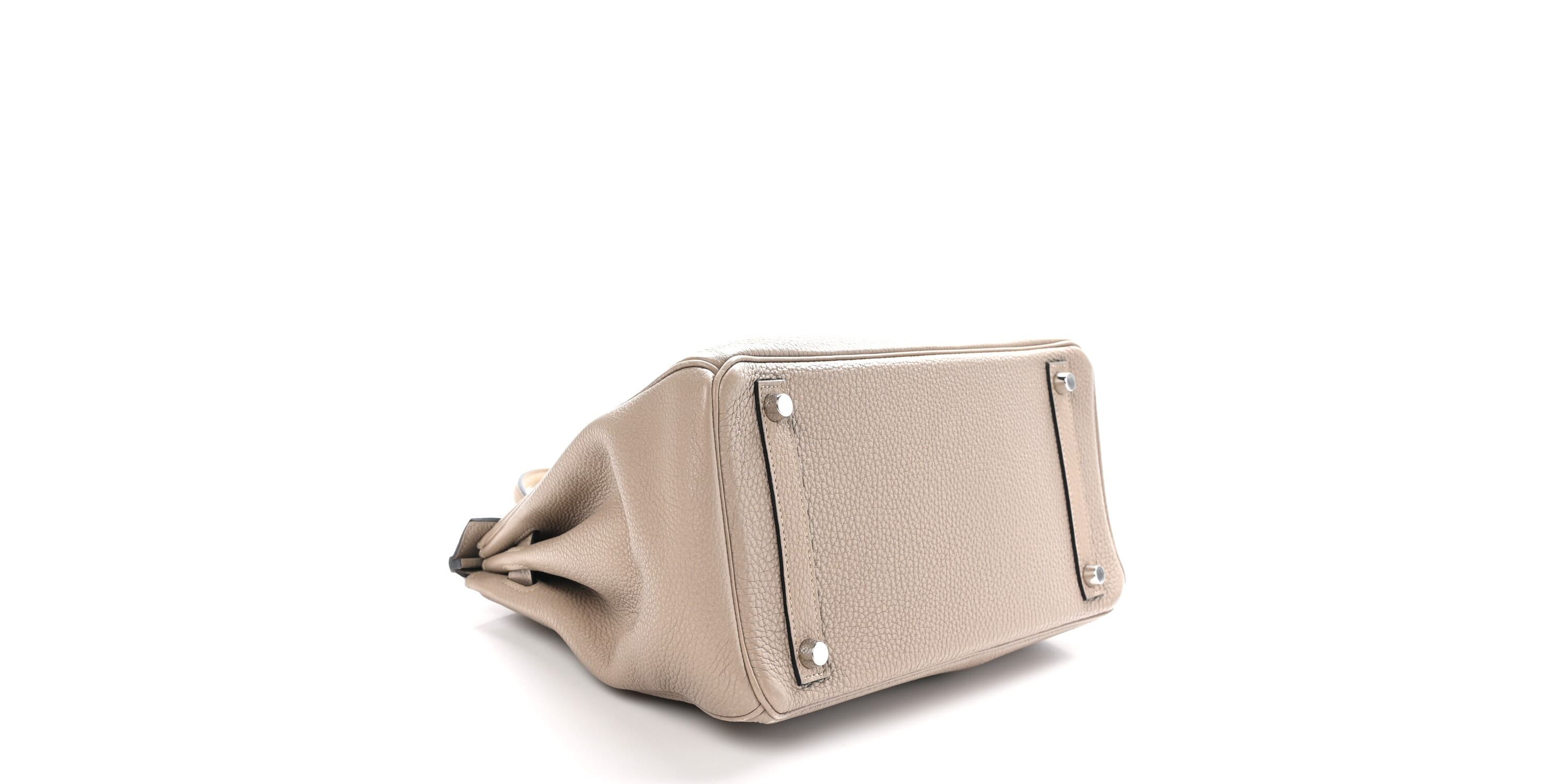 Hermes Togo BIRKIN 30 Gris Tourterelle -FINAL SALE NO RETURNS