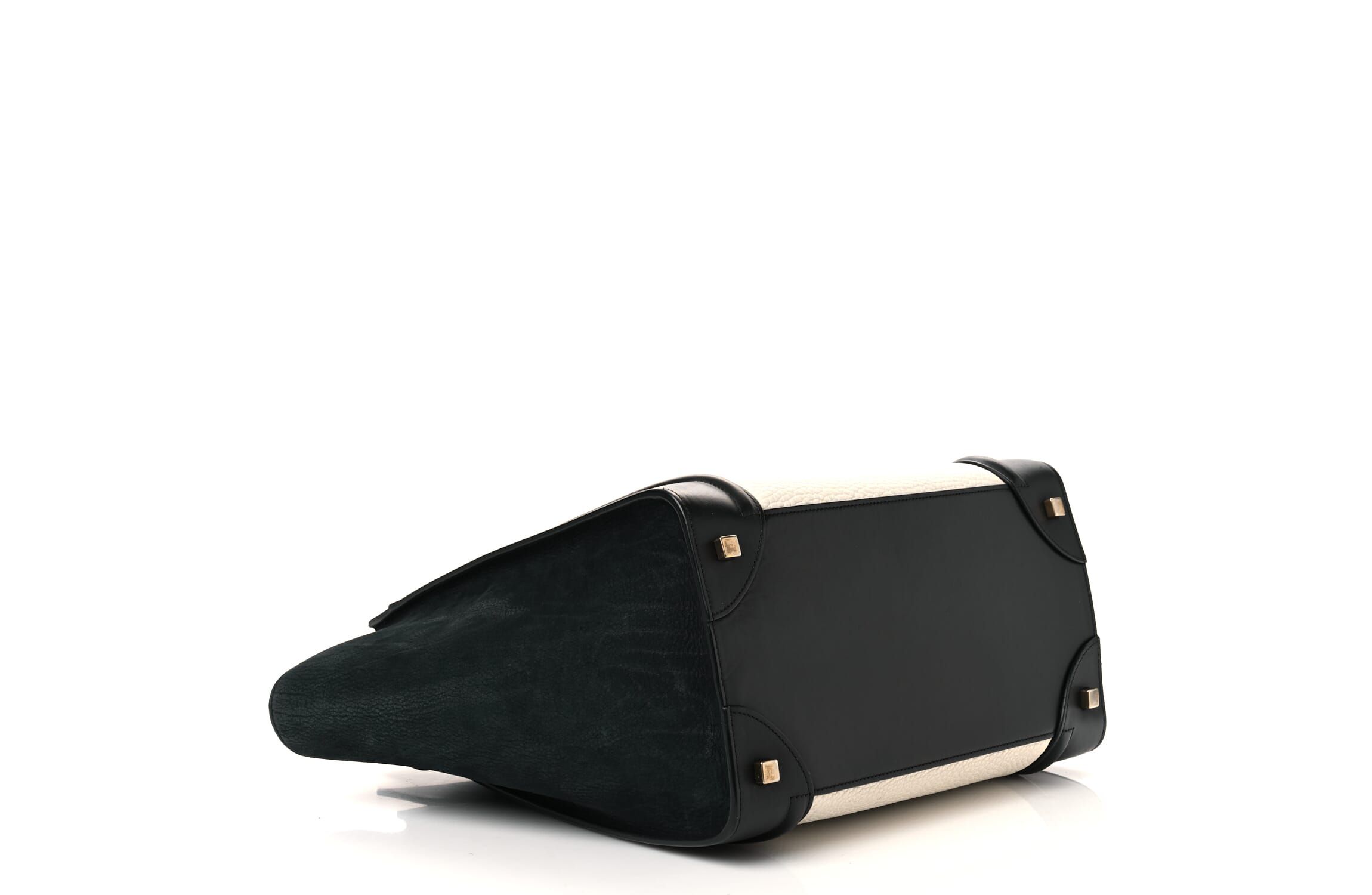 Celine Drummed Calfskin Micro Luggage Black -FINAL SALE NO RETURNS
