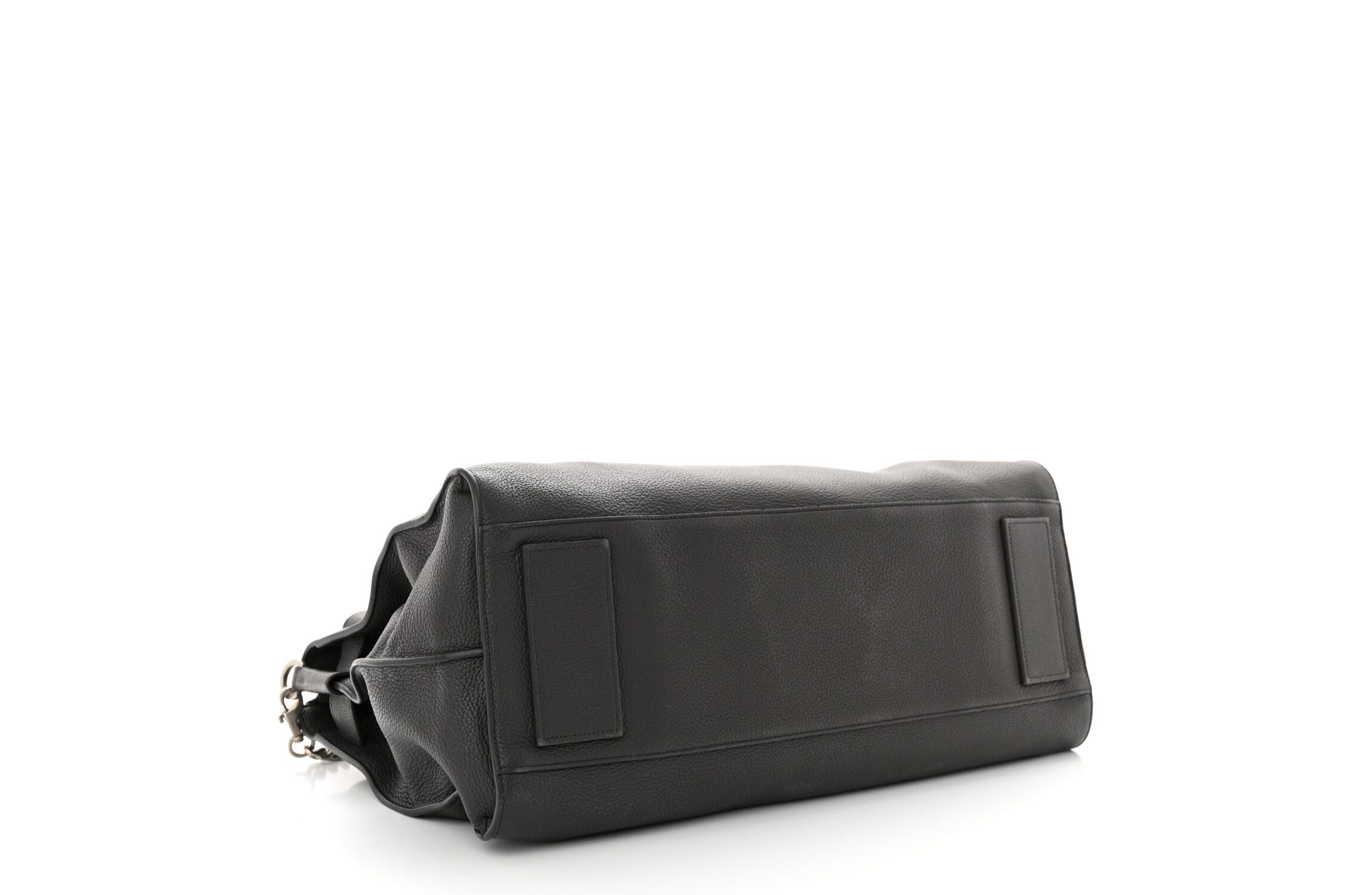 Saint Laurent Grained Calfskin Sac De Jour Souple Duffle 36H Asphalt Gray -FINAL SALE NO RETURNS