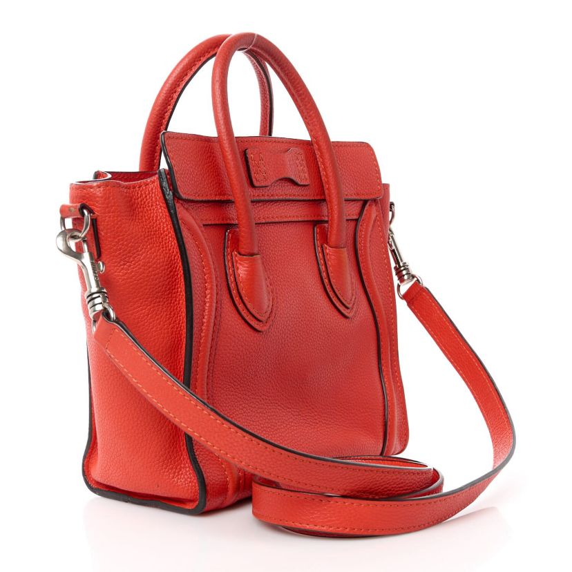 Celine Nano Luggage MM Orange -FINAL SALE NO RETURNS