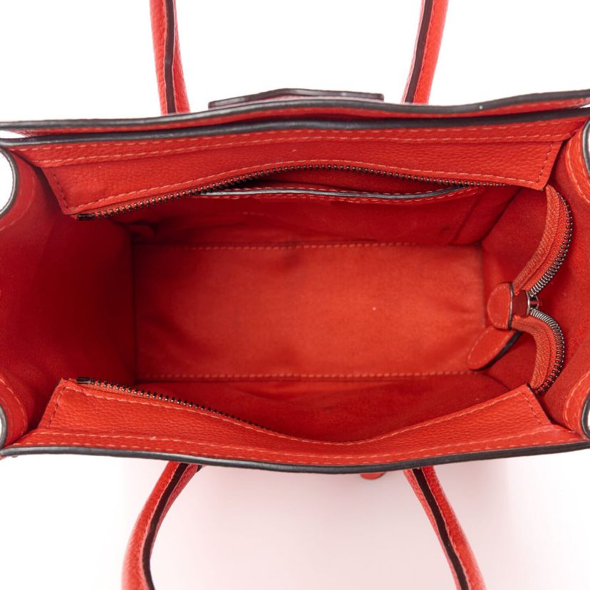 Celine Nano Luggage MM Orange -FINAL SALE NO RETURNS