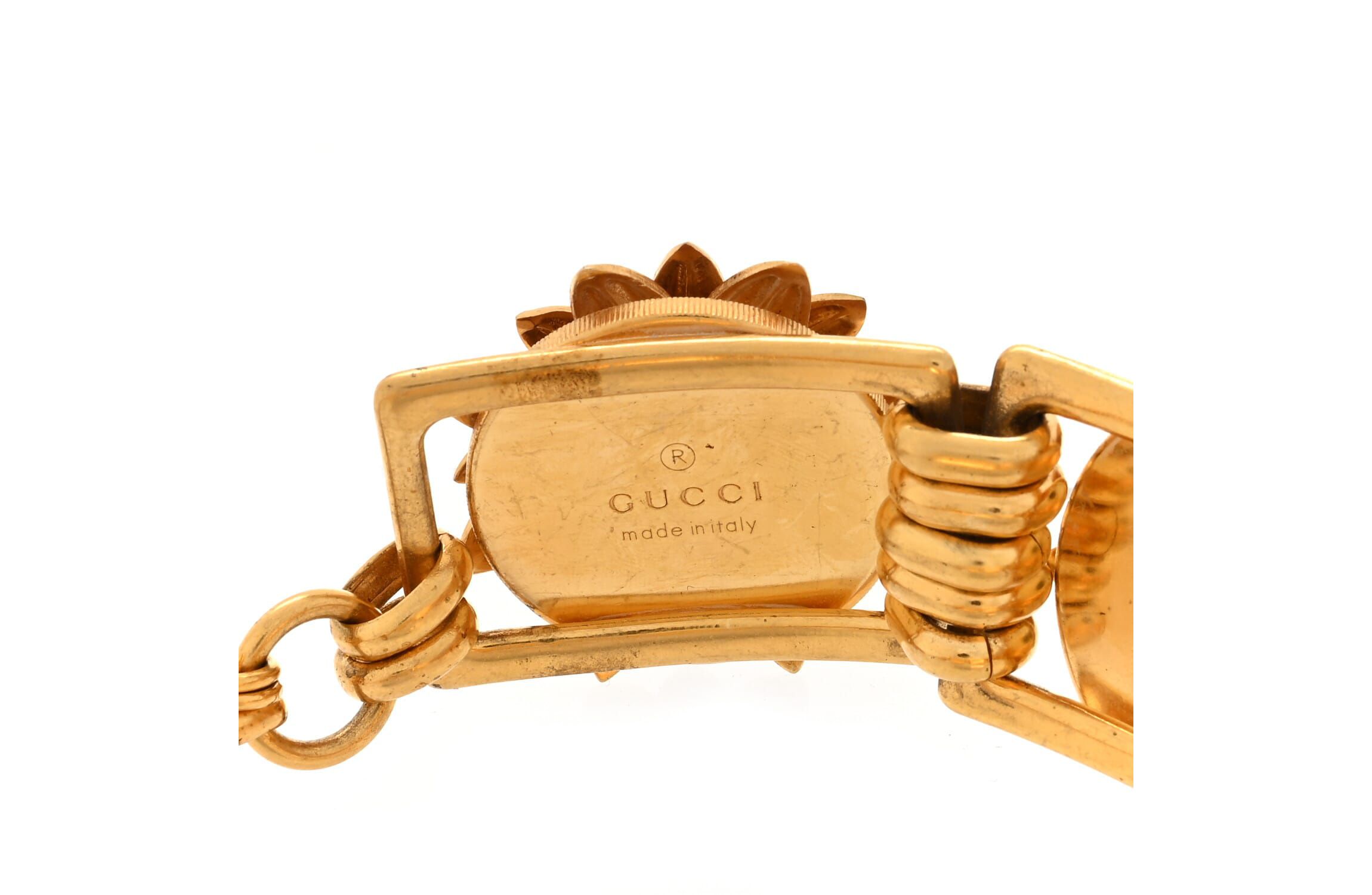 Gucci Metal Flower Choker Necklace -FINAL SALE NO RETURNS