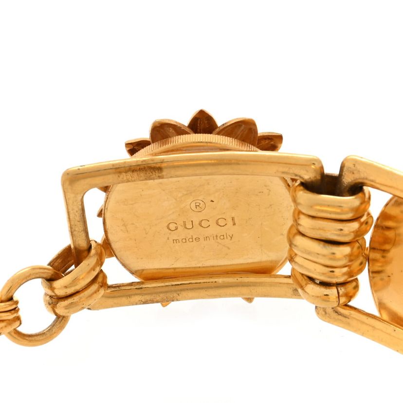 Gucci Metal Flower Choker Necklace -FINAL SALE NO RETURNS