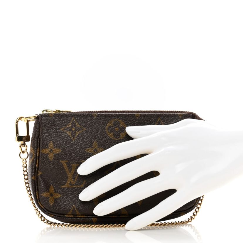 Louis Vuitton Monogram Mini Pochette Accessories -FINAL SALE NO RETURNS
