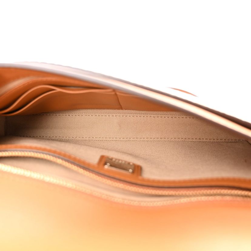 MCM Metallic Visetos Medium Millie Crossbody Bag Berlin Gold -FINAL SALE NO RETURNS