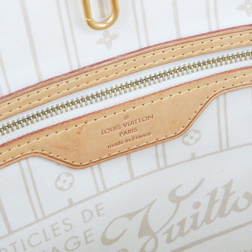 Louis Vuitton Neverfull Damier Azur -FINAL SALE NO RETURNS