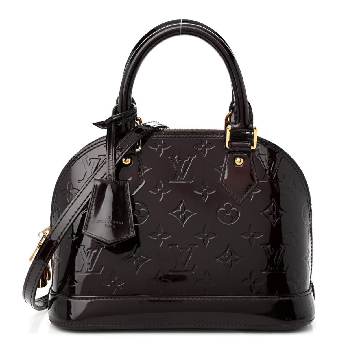 Louis Vuitton Vernis Alma BB Magenta -FINAL SALE NO RETURNS