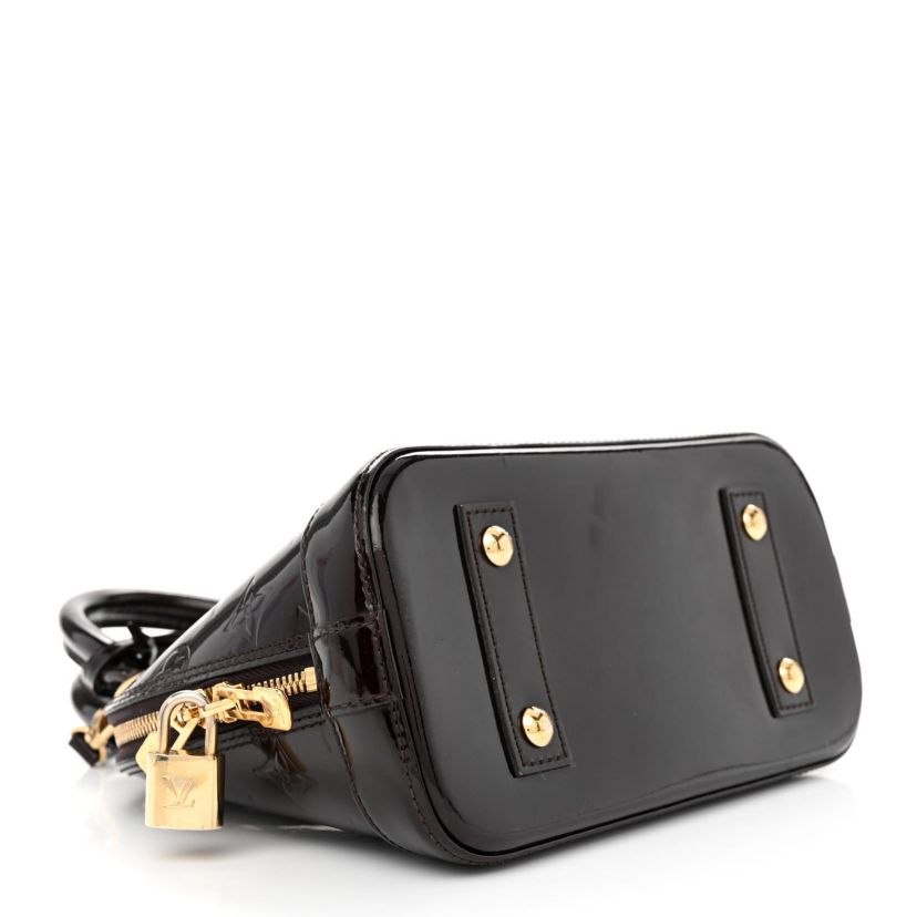 Louis Vuitton Vernis Alma BB Magenta -FINAL SALE NO RETURNS