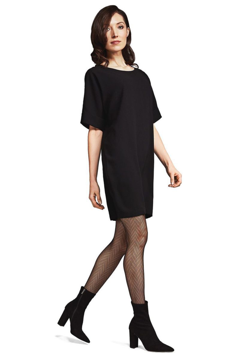 Herringbone Net Tights