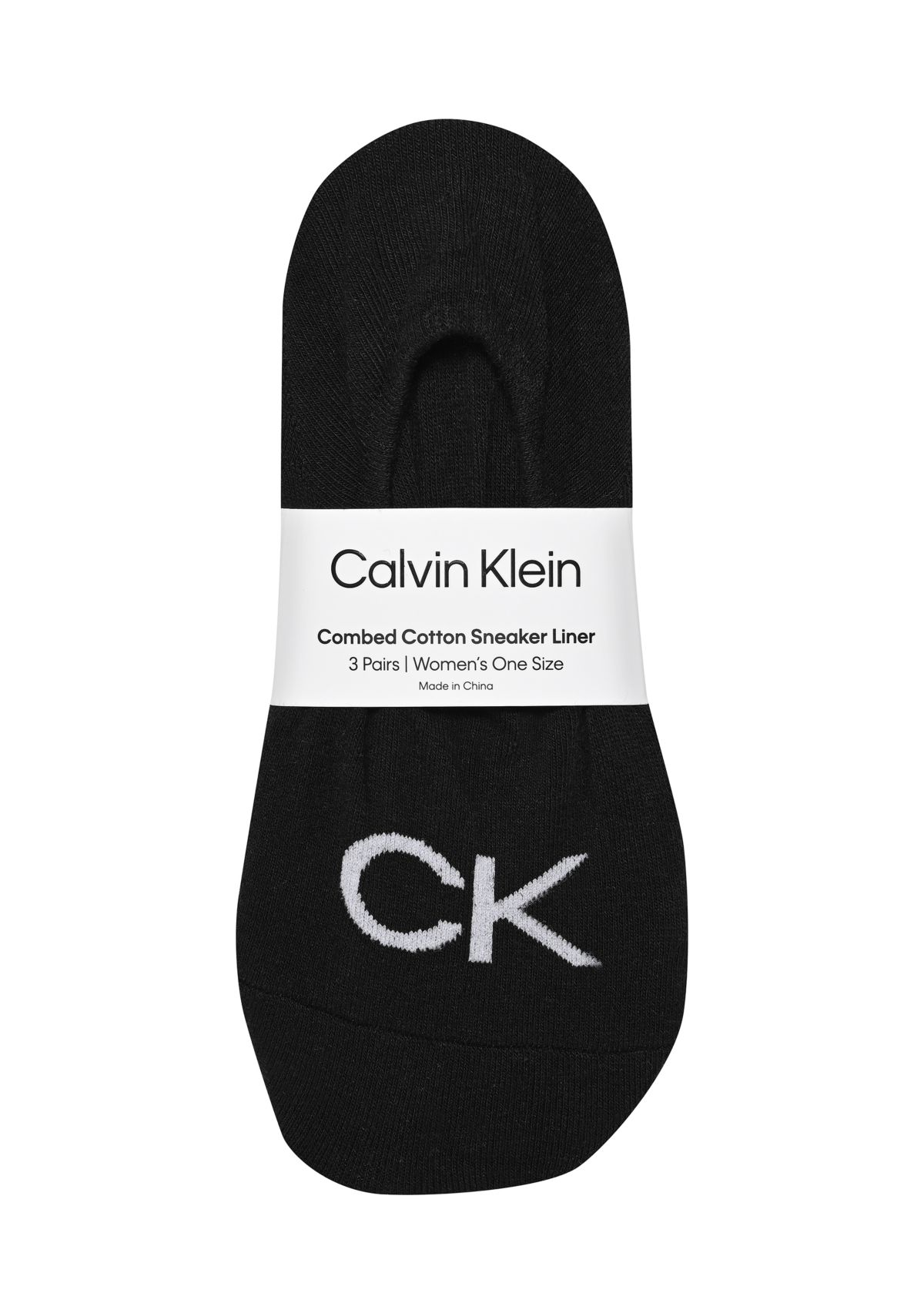 3-Pack of Cotton-Blend Liner Socks 