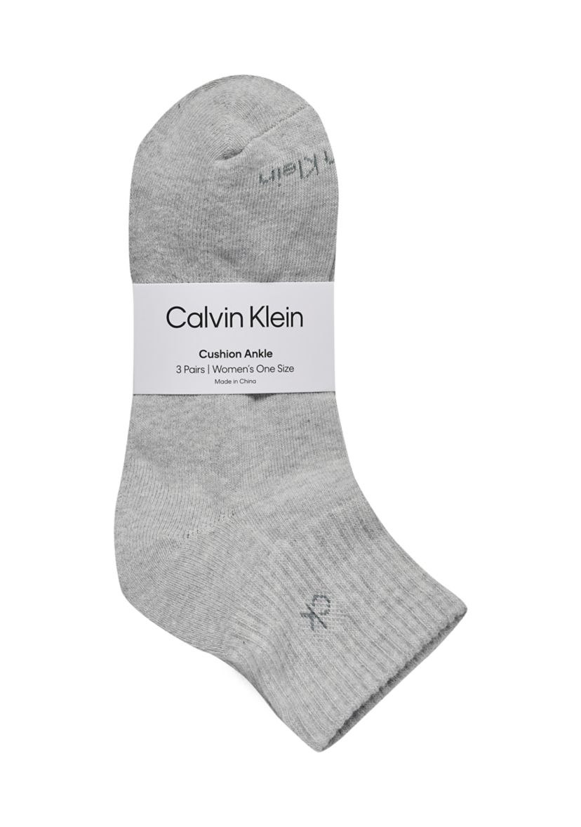 Cushion High Top Quarter Socks - 3 Pack