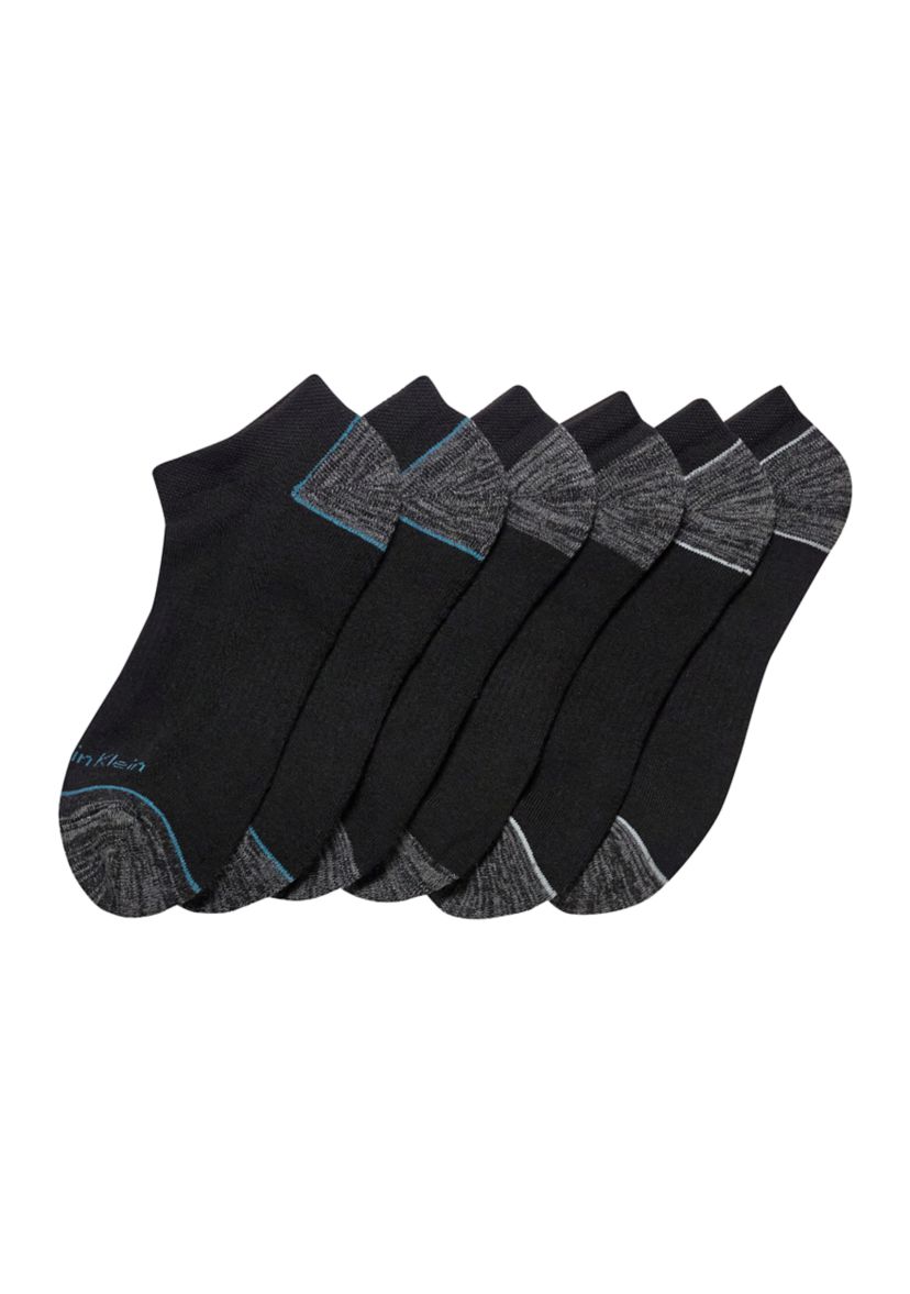 6-Pack Recycled No Show Socks 