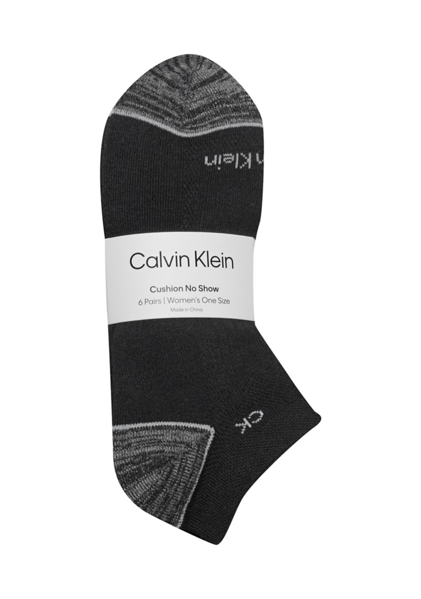 6-Pack Recycled No Show Socks 