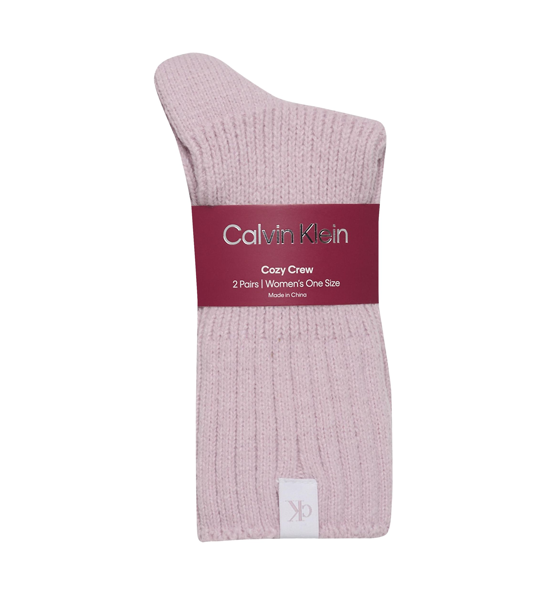 Fluffy Crew Socks - 2 Pack