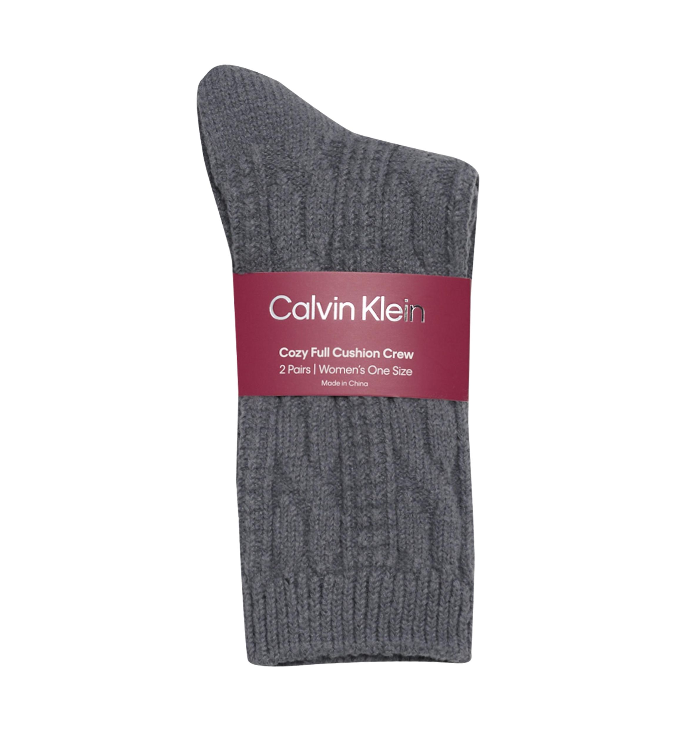 Plush Cable Knit Crew Socks