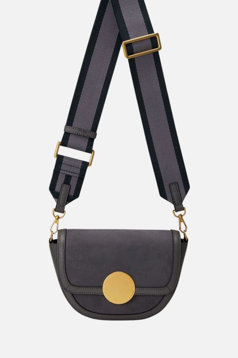 Lottie Eco Suede Crossbody Bag