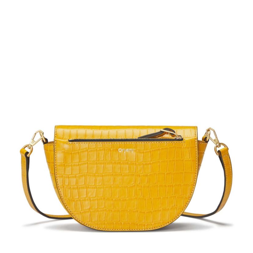 Lottie Croco Crossbody Bag