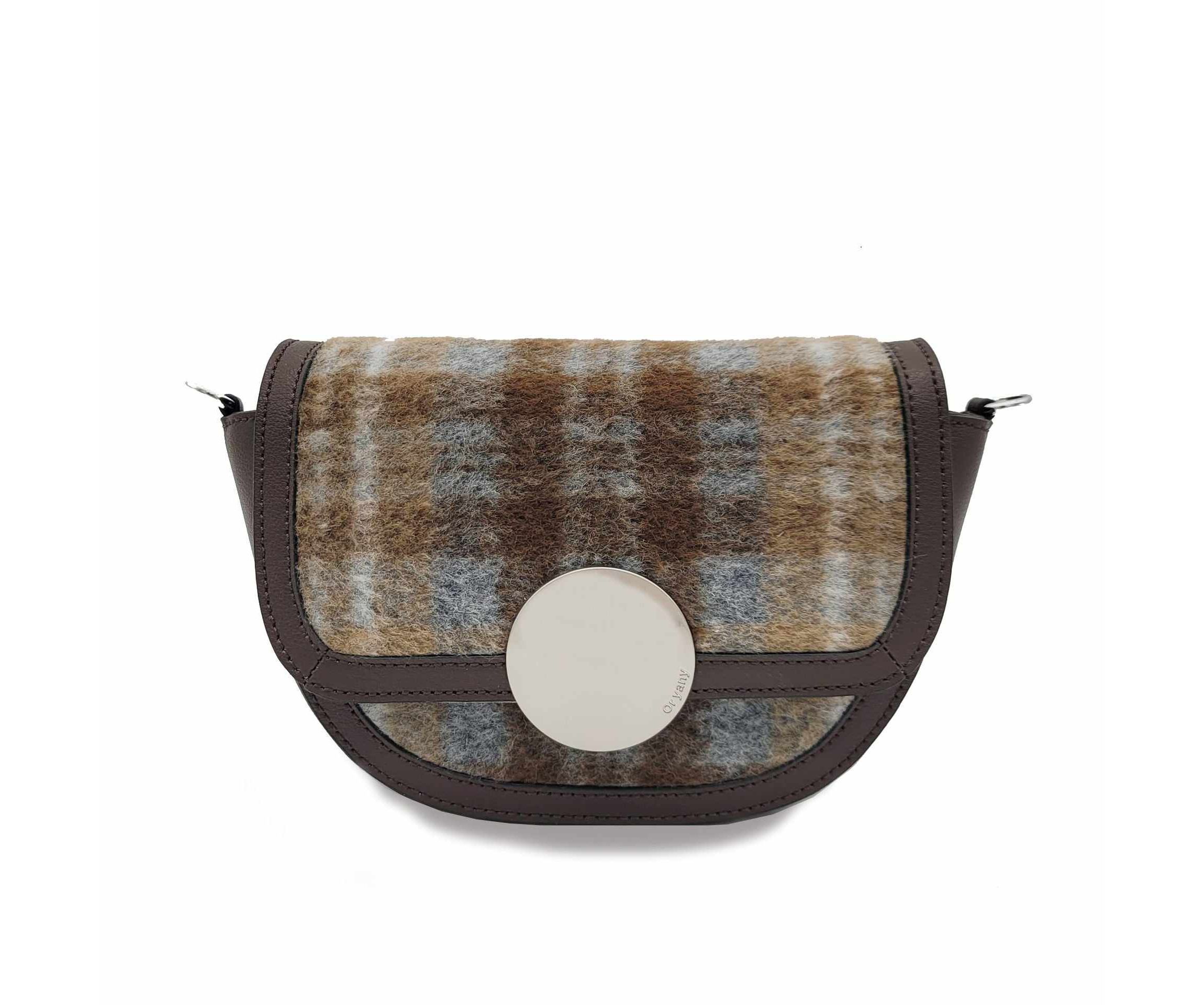 Lottie Check Crossbody Bag