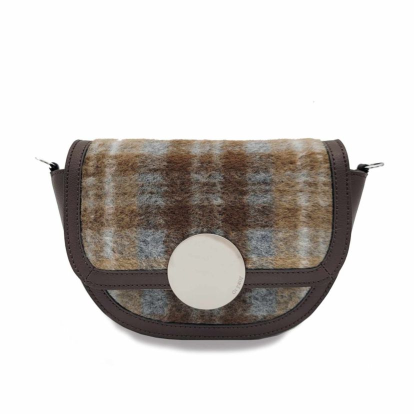 Lottie Check Crossbody Bag
