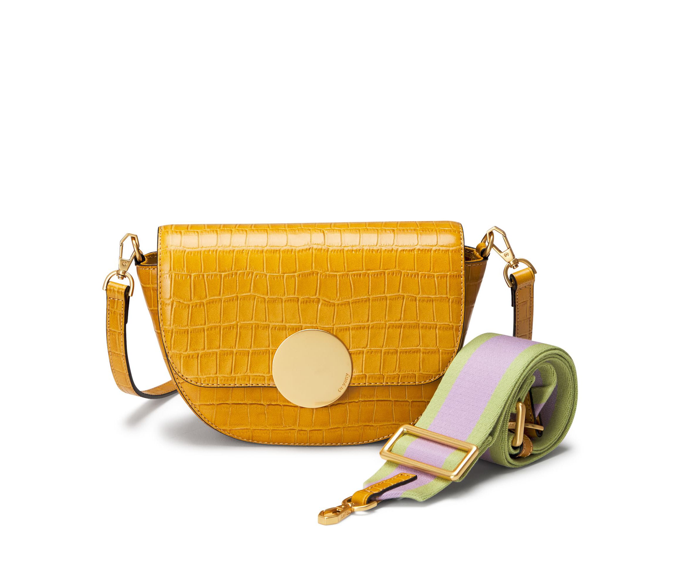 Lottie Croco Crossbody Bag
