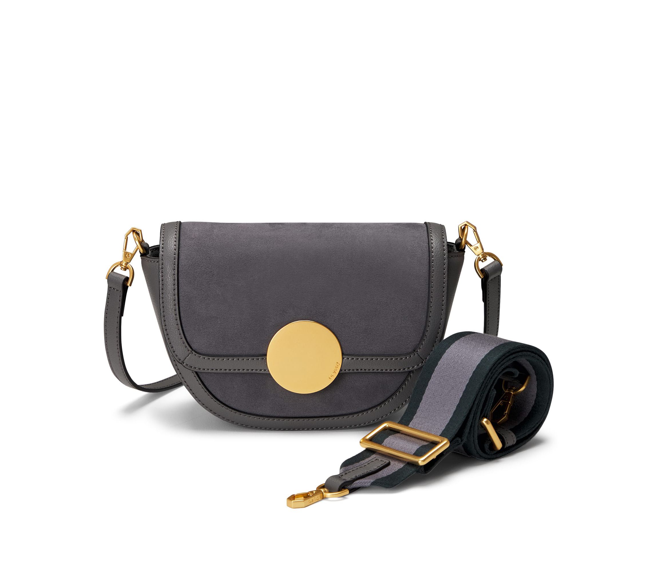 Lottie Eco Suede Crossbody Bag