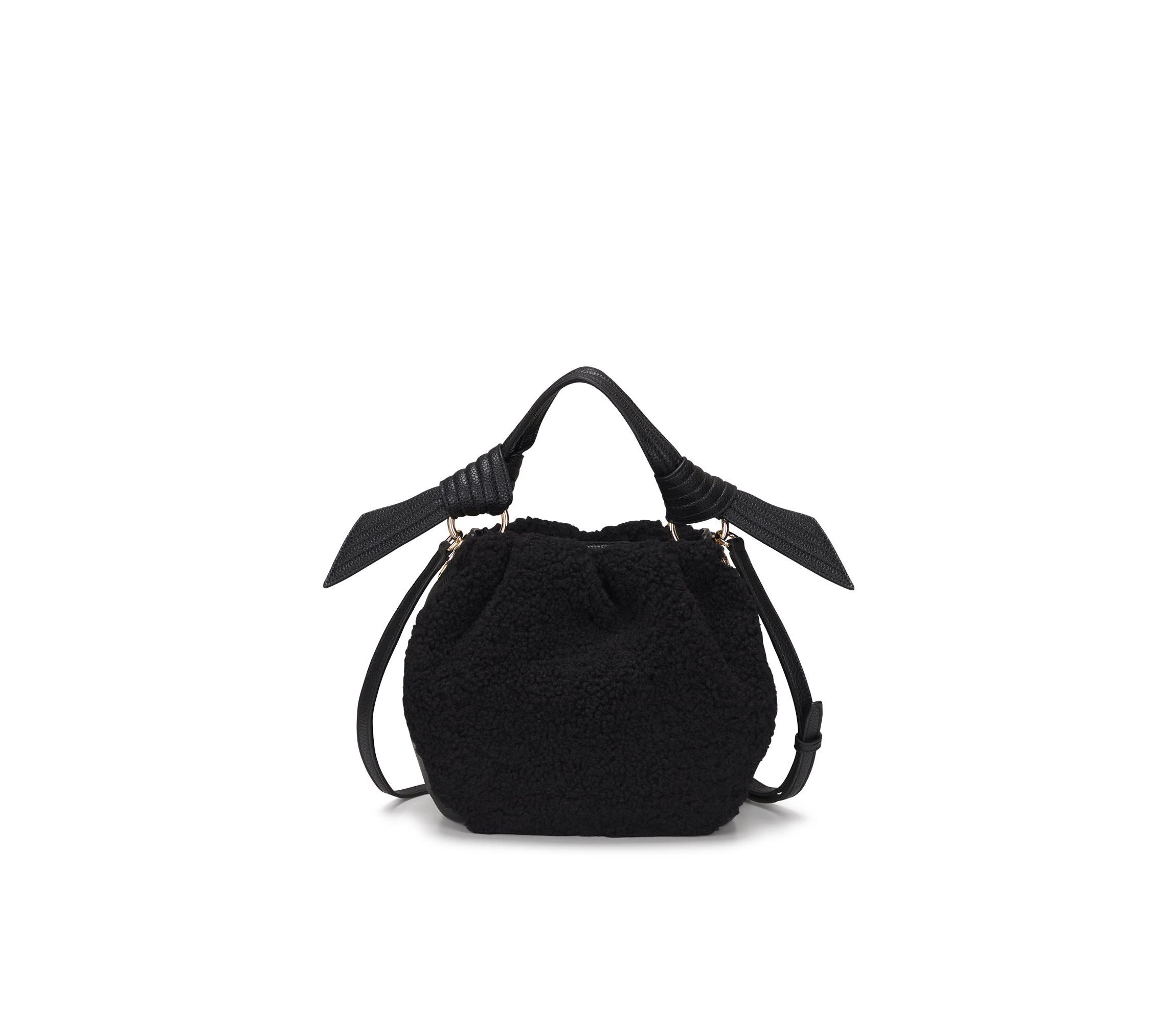 Selena Eco Fur Bucket Bag