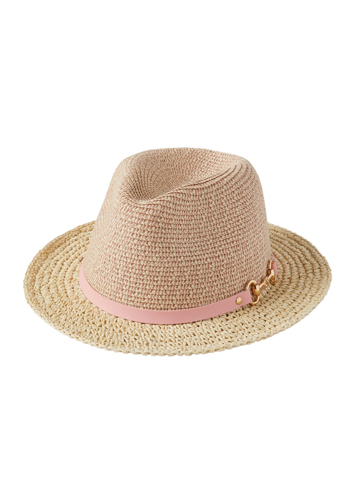 Womens Uptown Chic Straw Fedora