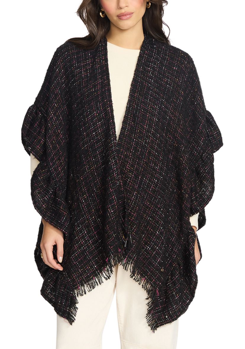 Tweed Ruffle Topper 