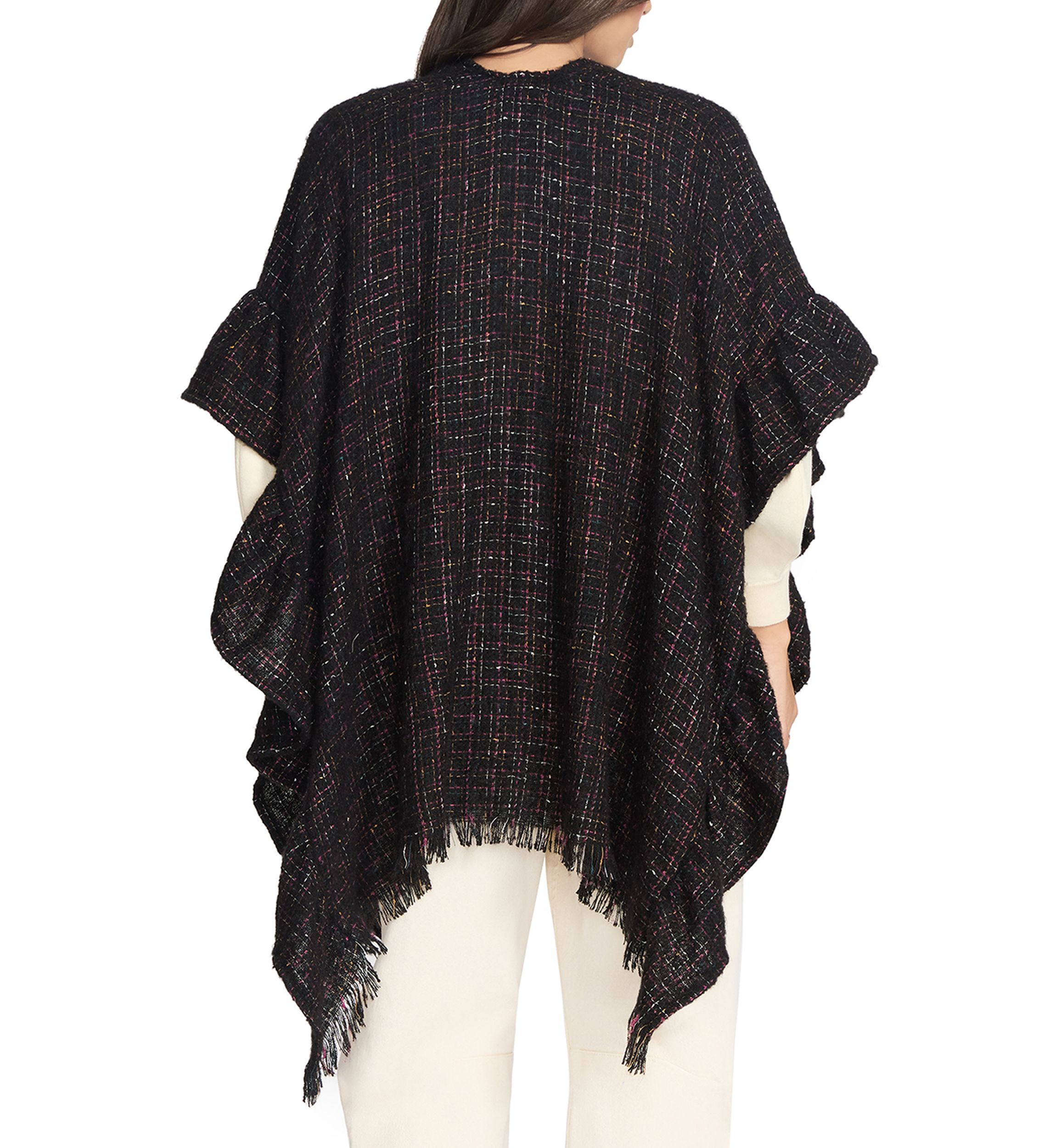 Tweed Ruffle Topper 