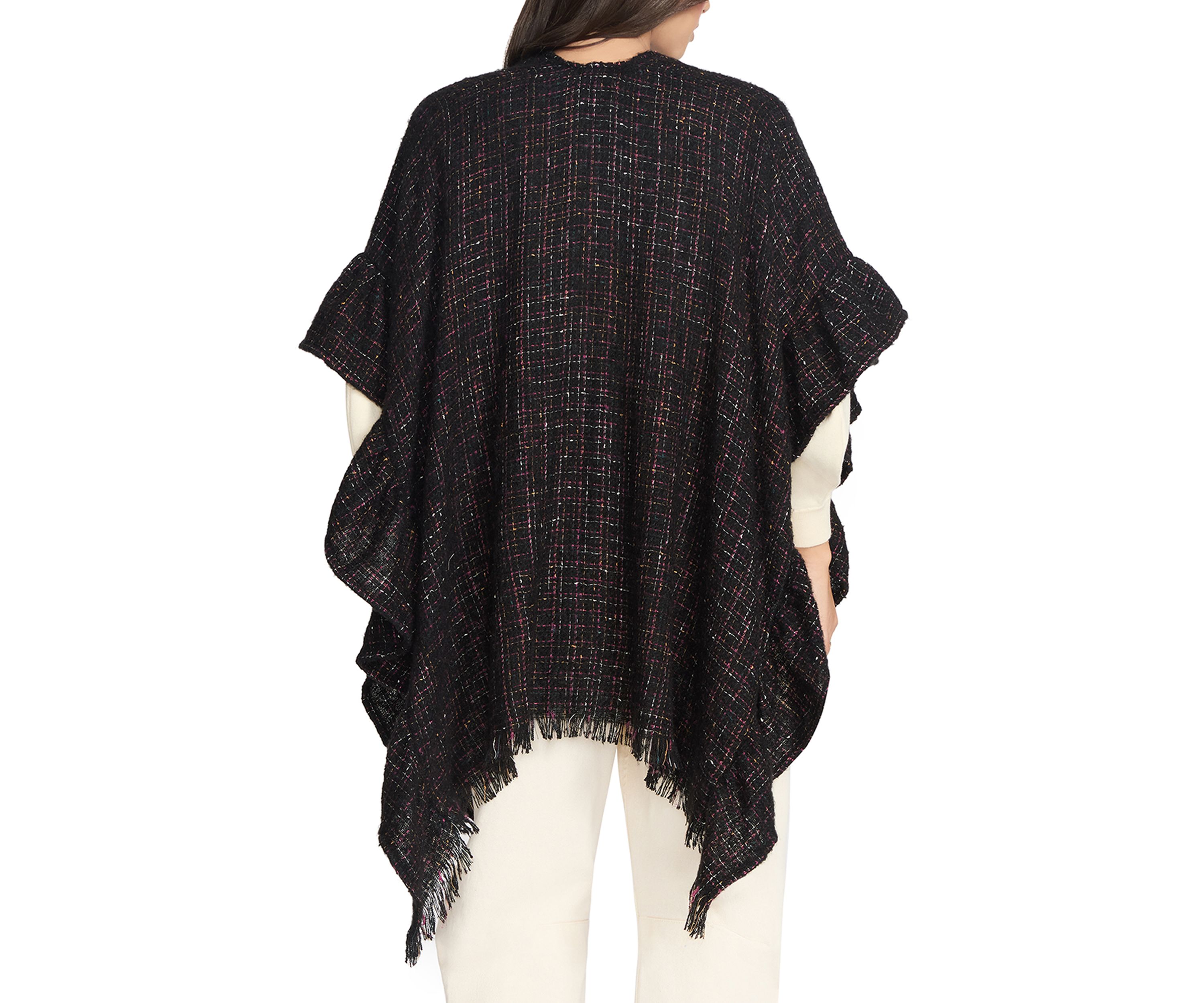 Tweed Ruffle Topper 