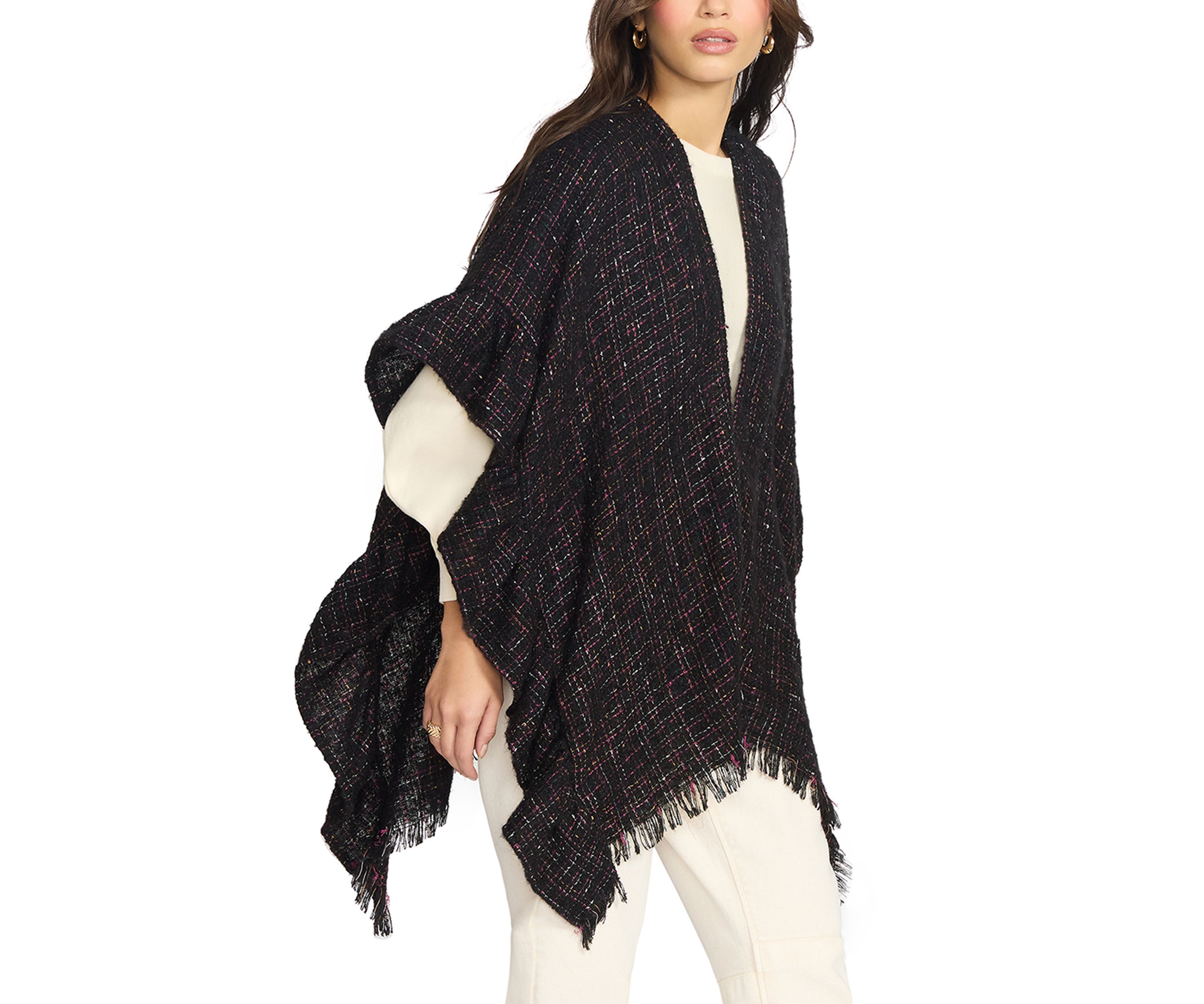 Tweed Ruffle Topper 