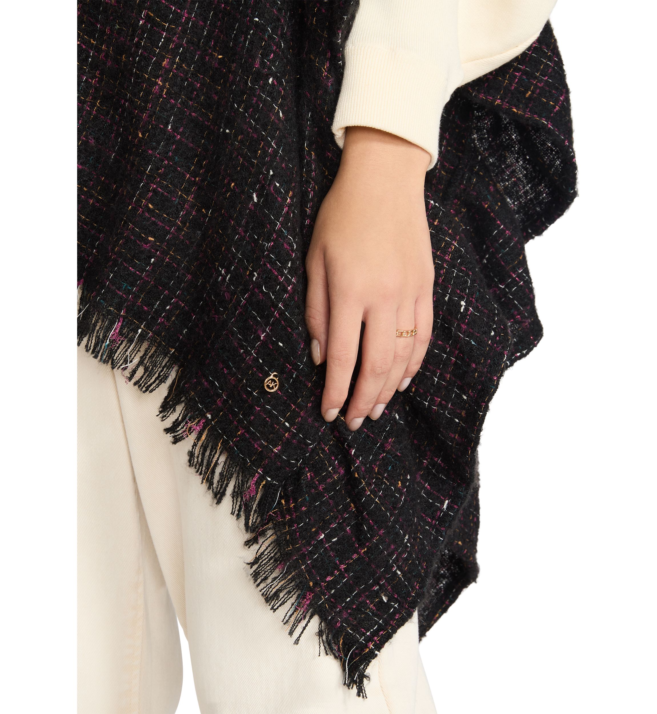 Tweed Ruffle Topper 