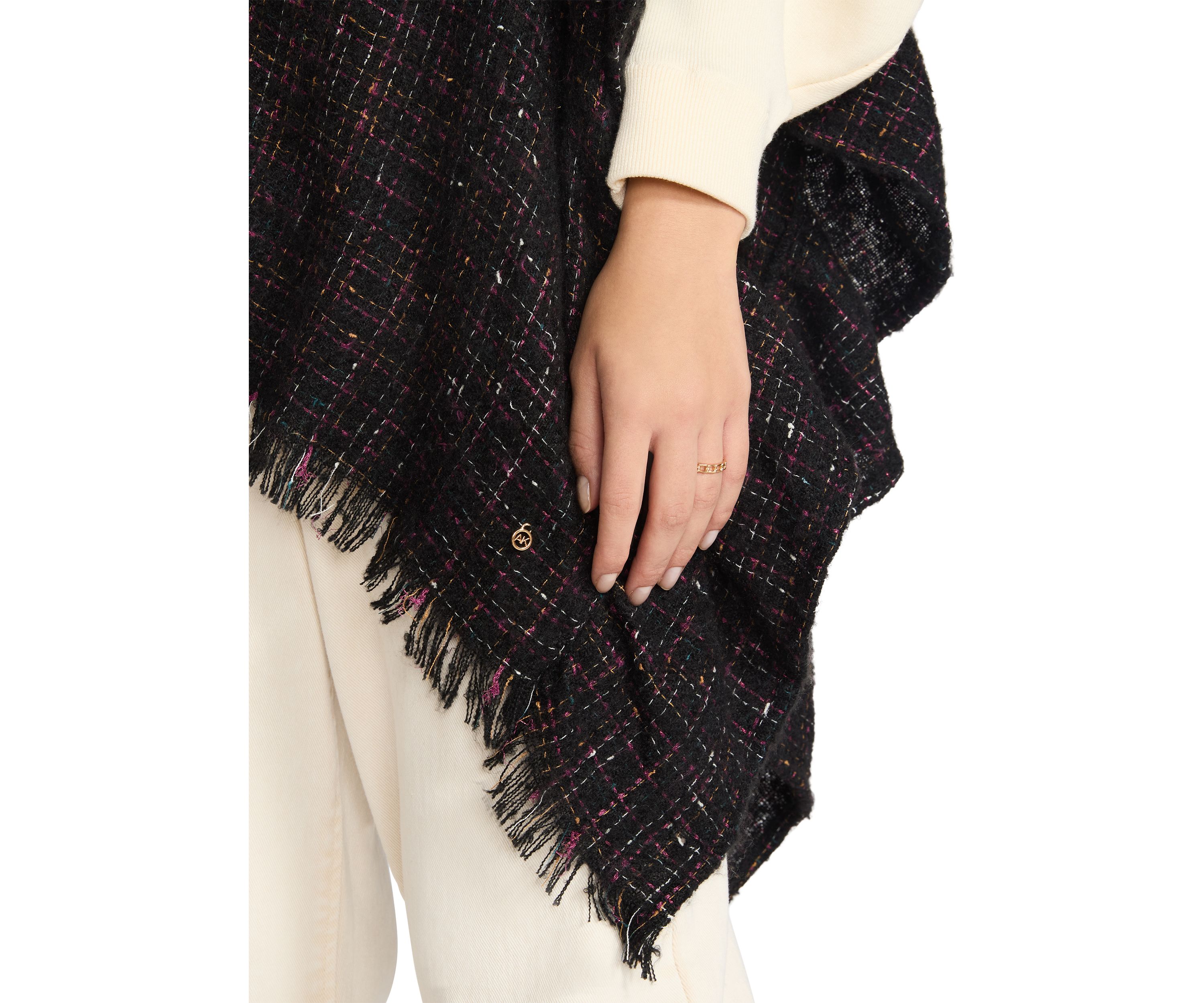 Tweed Ruffle Topper 
