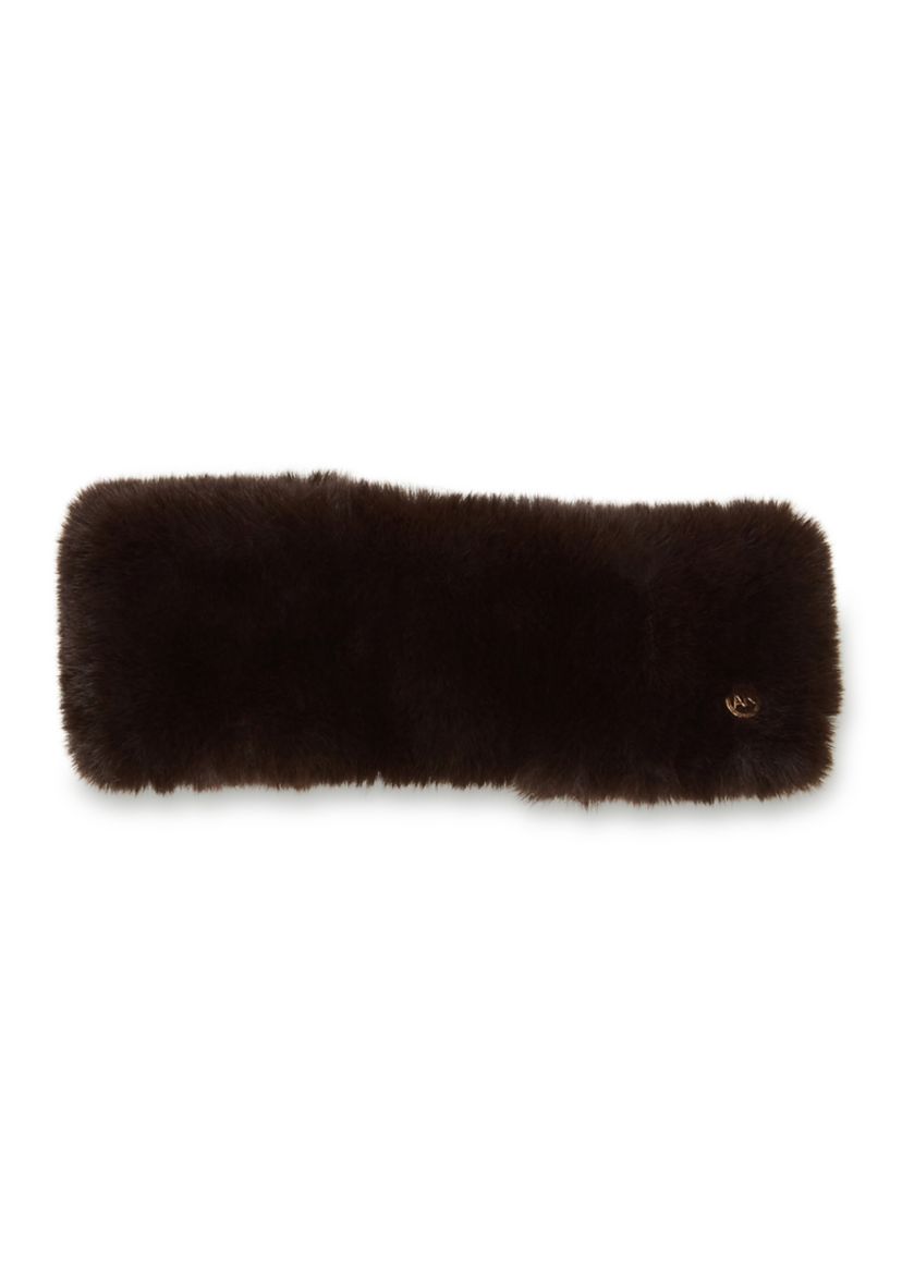 Faux Fur Headband and Glove Set 