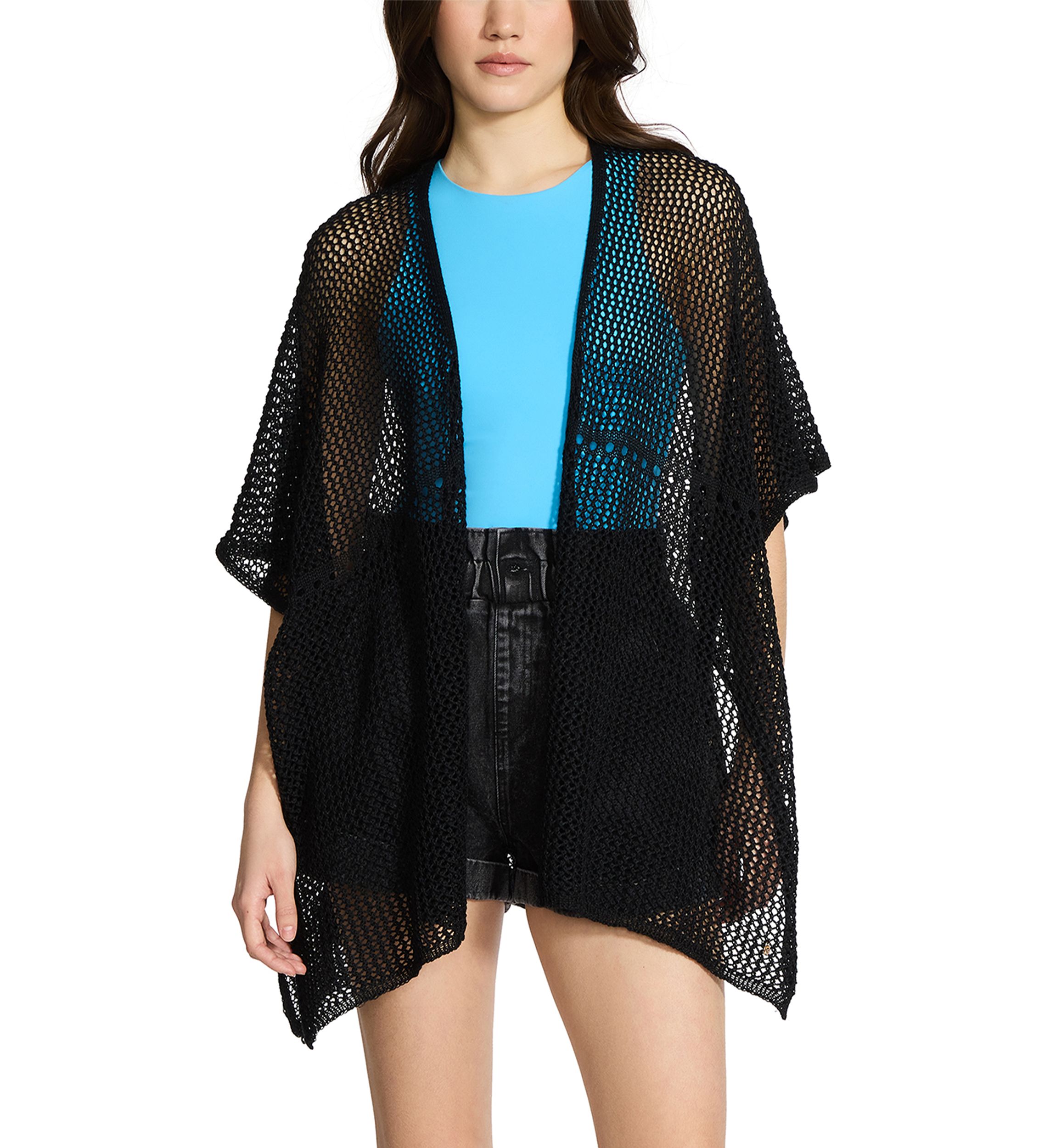 Womens Open Work Wrap