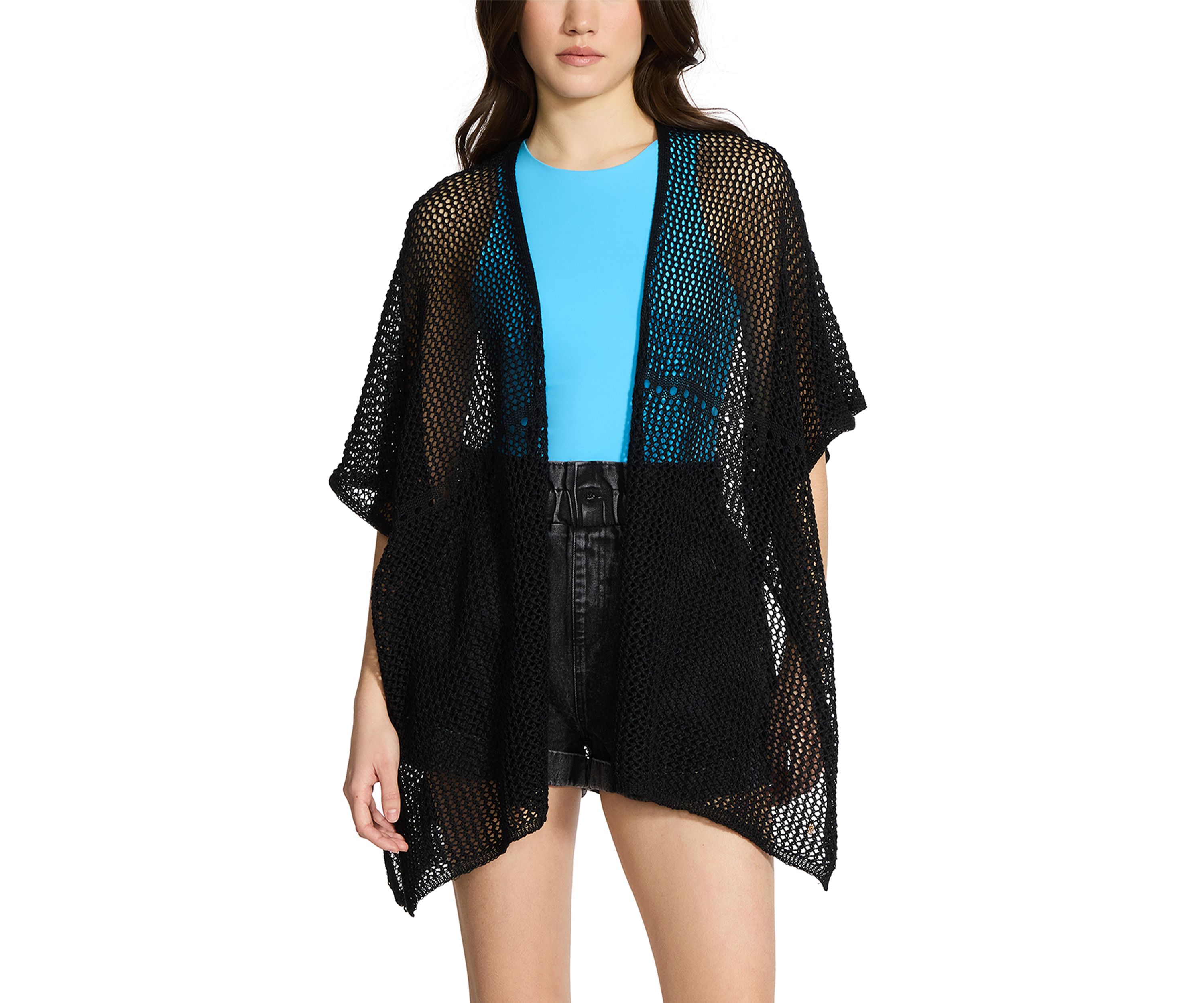 Womens Open Work Wrap