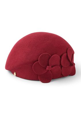 Anne Klein Women's Sculpted Floral Beret
