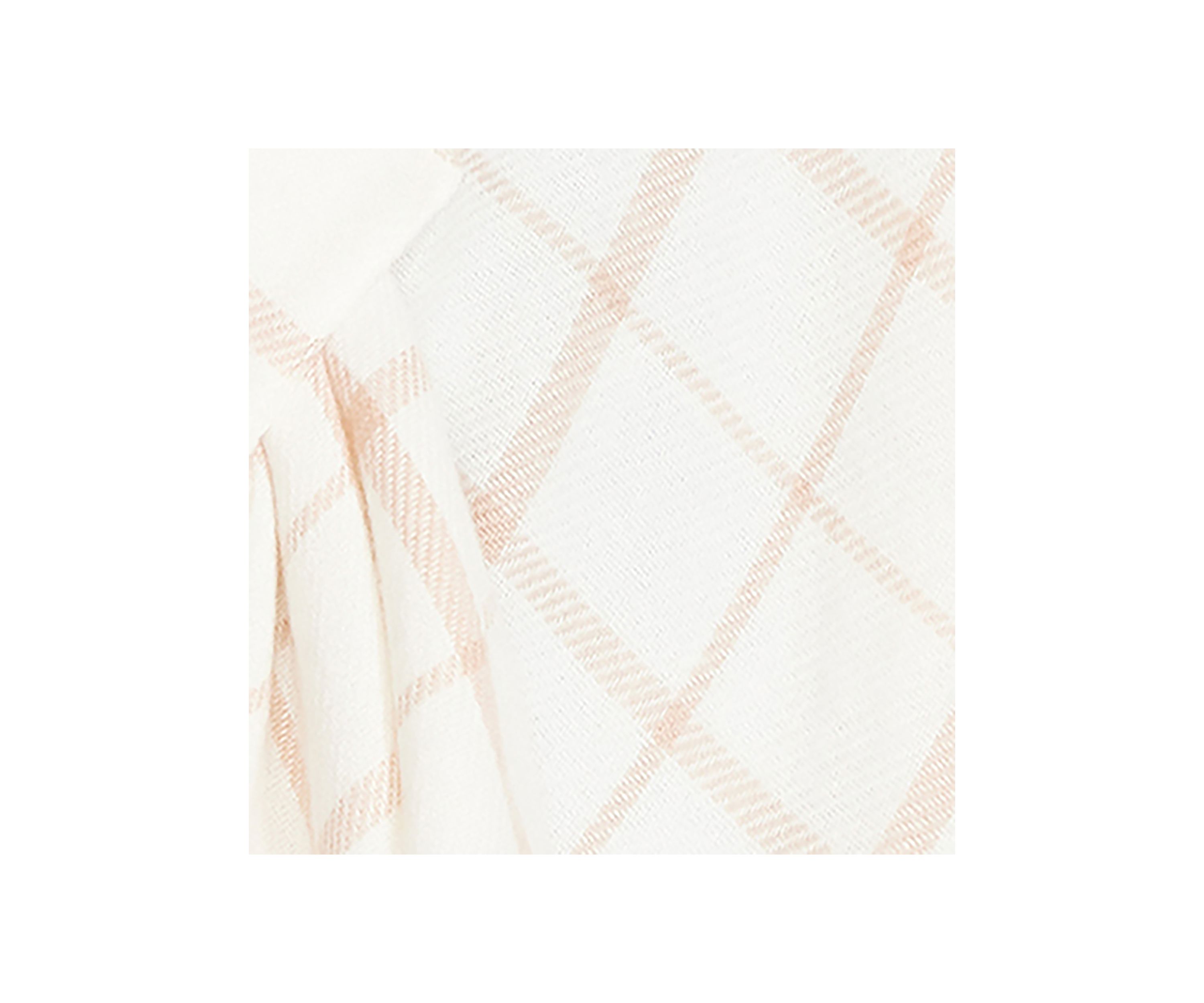 Womens Plaid Pull Through Ruana 