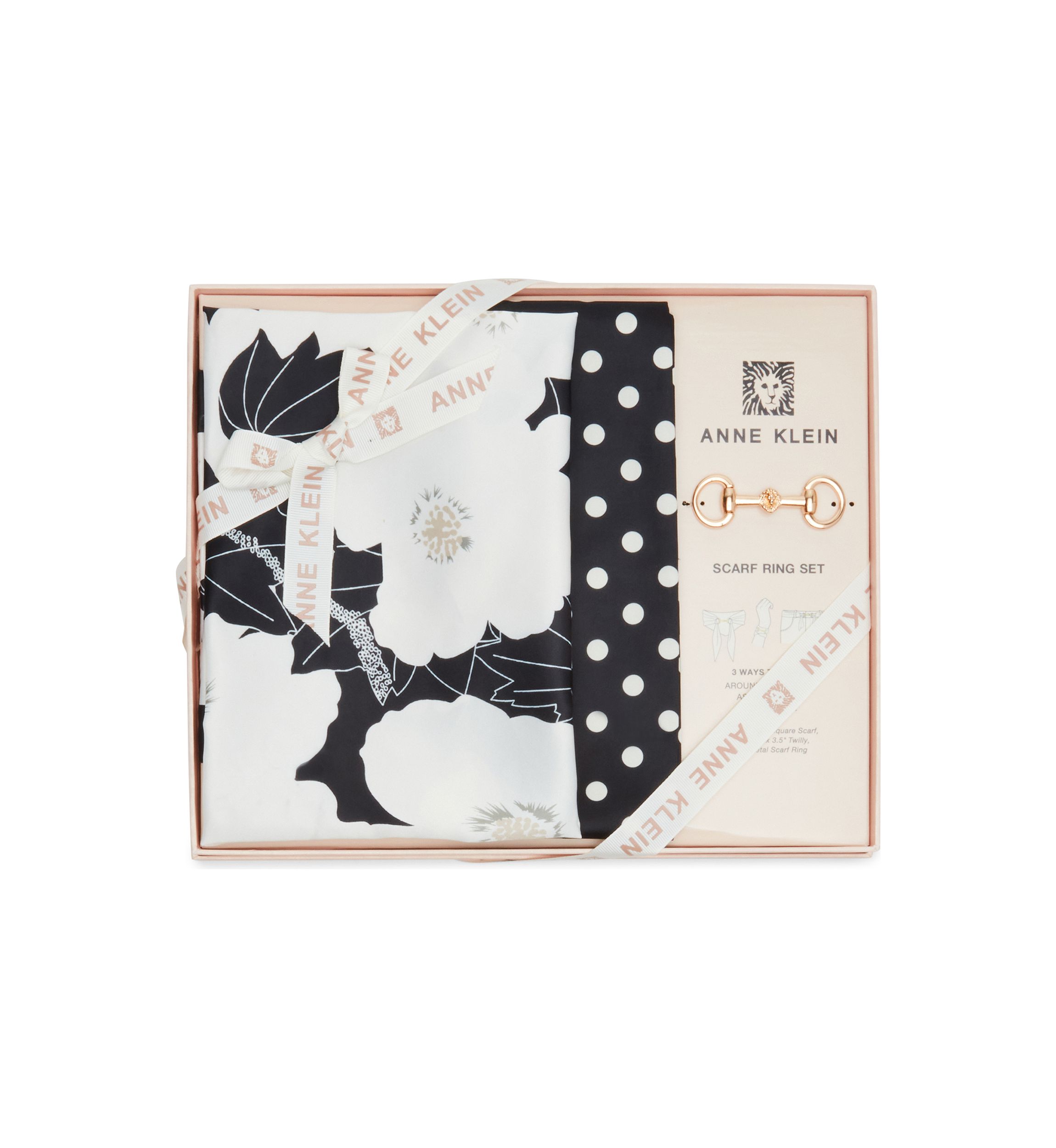 Anne Klein Square and Twilly Scarf Set | Belk display picture 1