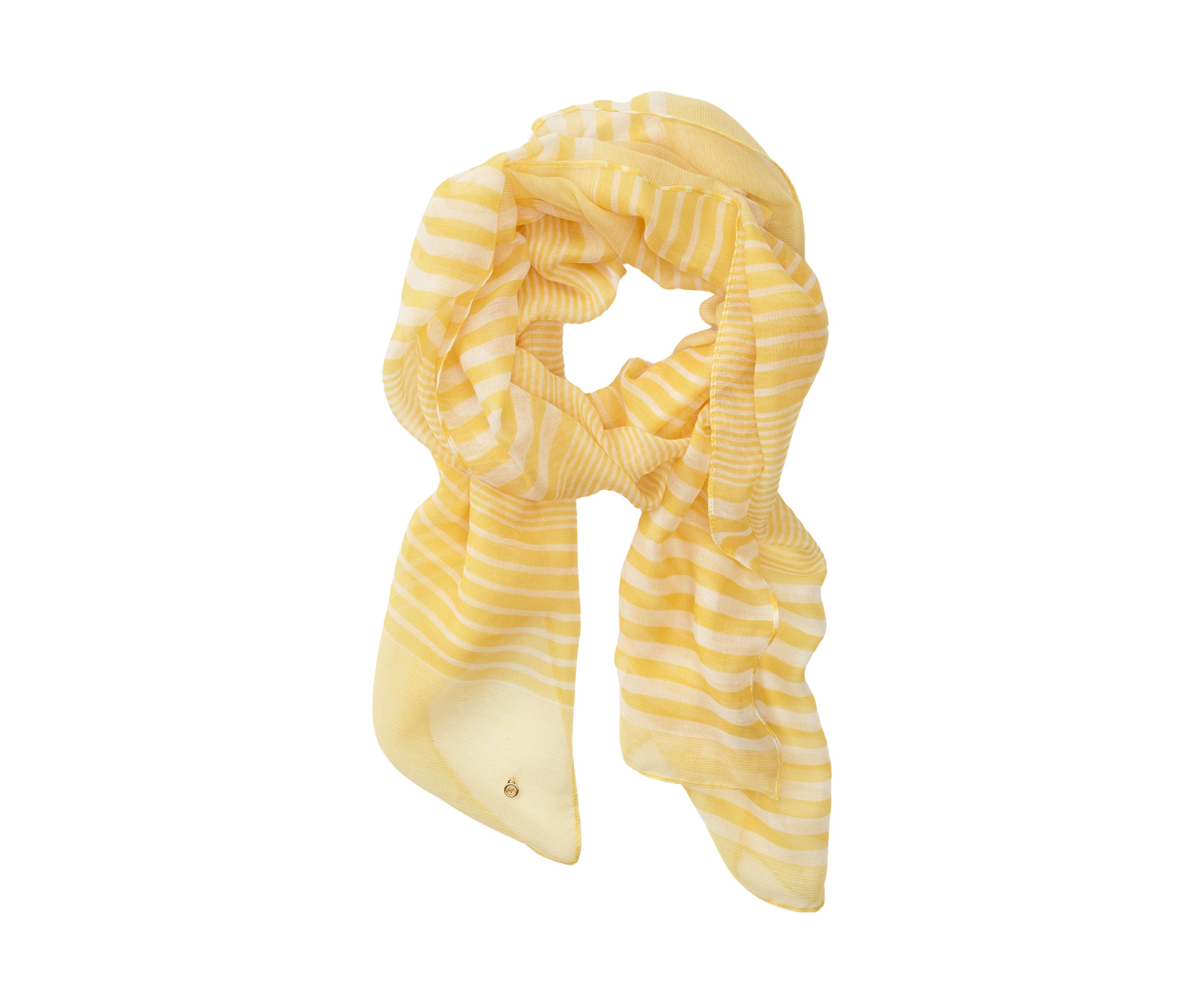 Washed Up Striped Oblong Scarf 