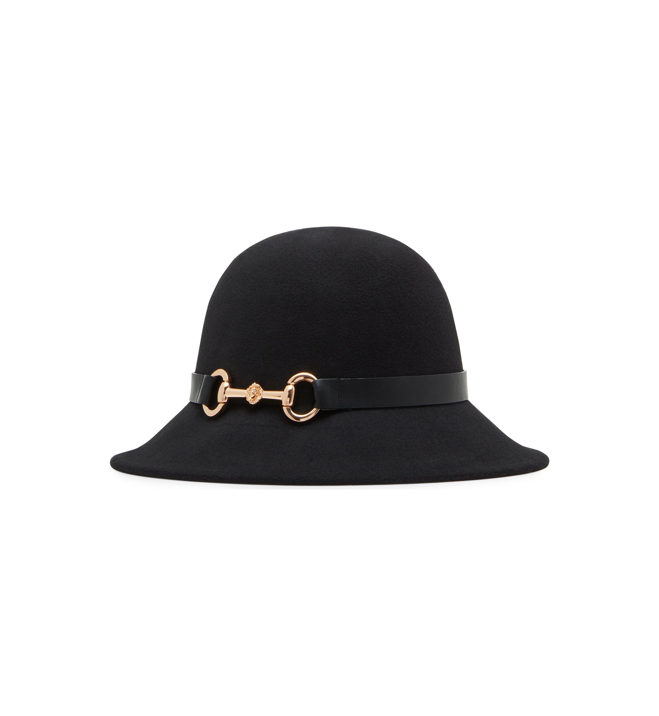 Horsebit Cloche Hat