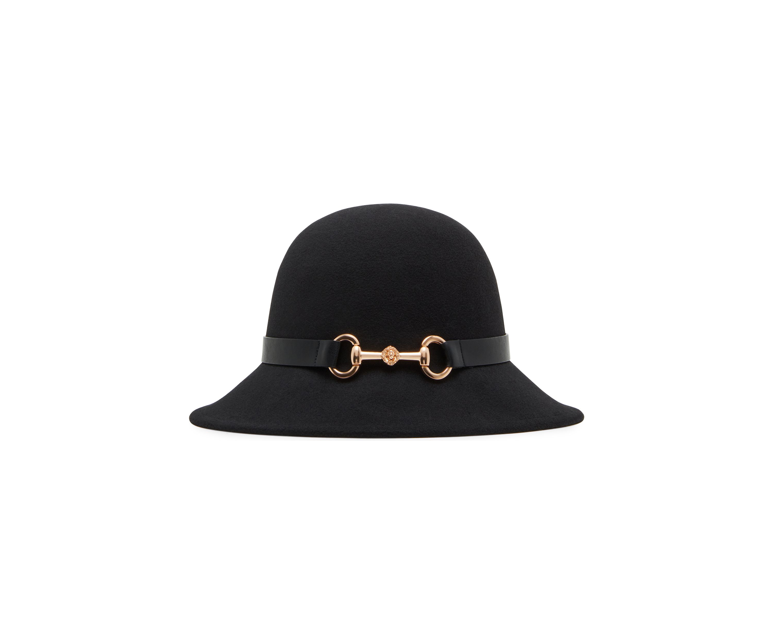 Horsebit Cloche Hat